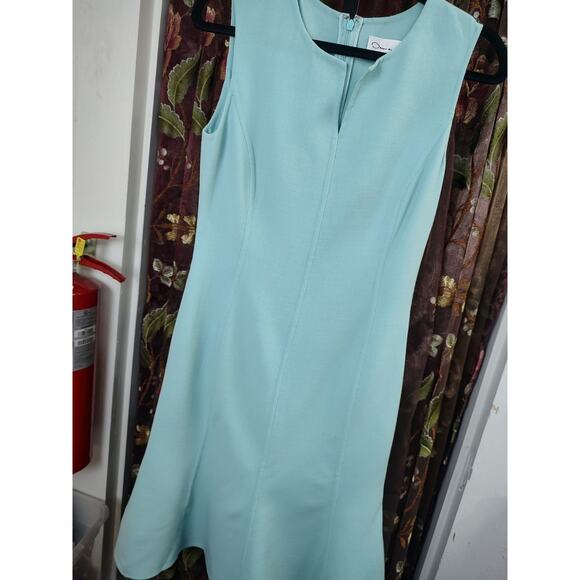 Oscar De La Renta Wool Blend Shift Dress Size 2 New With Tags $1999 - Picture 5 of 14